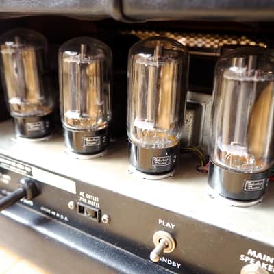 1970 Plush Amps Royal 1060-S Vintage Tube Electric Guitar Amp 100 Watt, 6L6 Quad image 11