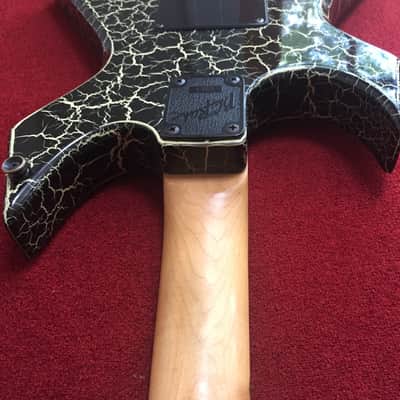 B.C. Rich Warlock Acrylic 1980's Crackle image 7