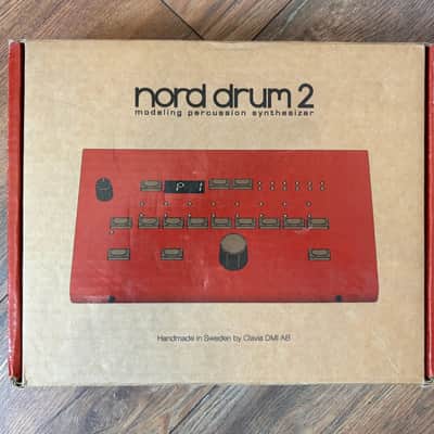 Nord Drum 2 6-Channel Modeling Percussion Synthesizer // RARE!! // 2014 - 2016 - Red image 5