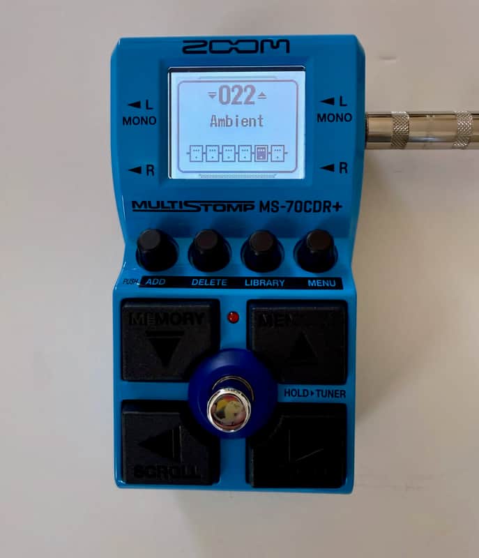 Zoom MS-70CDR+ MultiStomp
