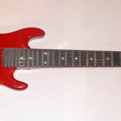 LA "The Shredder" Travel Size Solid Body 1990's "Red" image 1