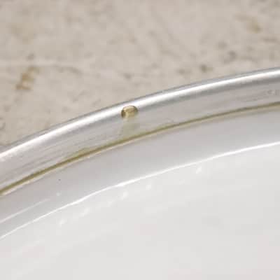 Slingerland 14" Smooth White Drum Head Vintage image 6