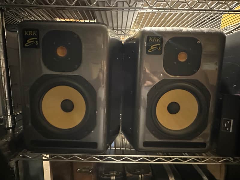 KRK Expose E8 2-Way 8" Active Studio Monitors (Pair) image 1
