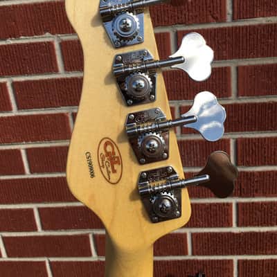 2020 G&L CUSTOM SHOP USA Matador Dragon Skin 4-String Electric Bass Guitar w/ Black Tolex Case image 5
