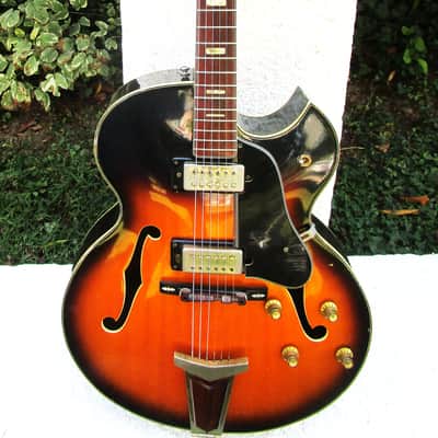 Ventura Jazz Guitar, 1970's, Japan, Matsumoku Factory. 17" Body, Plays & Sounds Good image 1