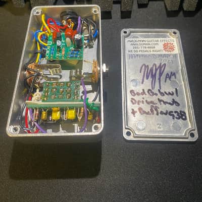 Analogman Bad Bob w/ Drive Knob and Buffer 2021 - Silver image 2