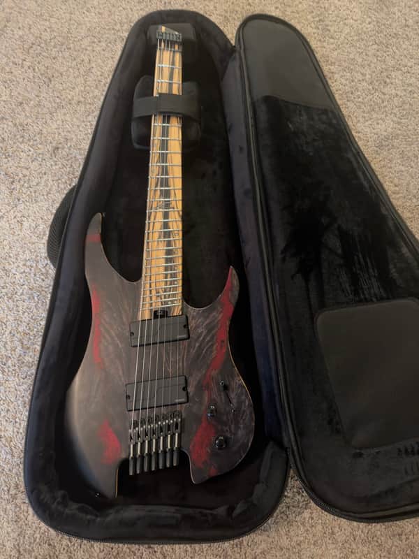 Legator Ghost X 7-string std Black Widow