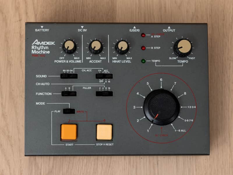 Amdek Rhythm Machine RMK-100 Vintage Drum Machine Boss DR-55 image 1