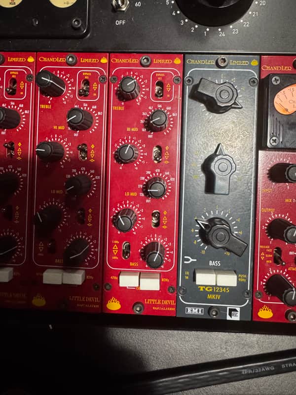 Chandler Limited Little Devil Equalizer 500 Series EQ Module 2010s - Red image 1