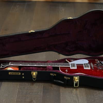 Unplayed! 2023 Gretsch G6129T Players Edition Jet w/ Bigsby Electric Guitar Red Sparkle + COA OHSC image 22