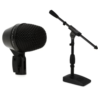 Shure PGA52 Cardioid Dynamic Kick Drum Microphone with Short Stand image 1
