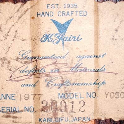 1977 Kazuo Yairi YC-30 AMAZING RAMIREZ STYLE Classical Concert Guitar+Hard Case plus more extras image 21