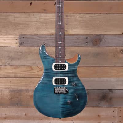 PRS SE Custom 24 Electric Guitar Slate Blue w/  Gigbag image 4