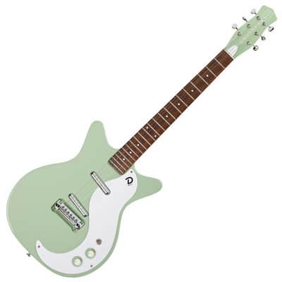 SPECIAL OFFER!! DANELECTRO '59M NOS ELECTRIC GUITAR - KEEN GREEN image 4