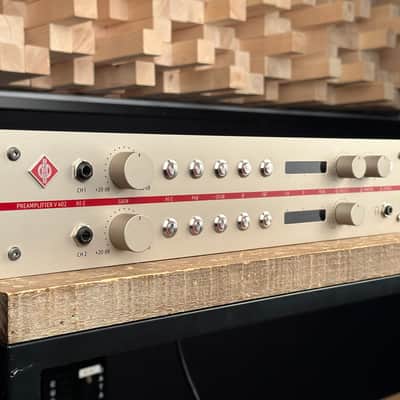 Neumann V 402 Dual Channel Microphone Preamp. MINT V402 image 2