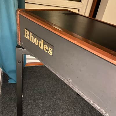 Rhodes Chroma 64-Key 16-Voice Polyphonic Analog Synthesizer 1982 - 1984 - Black w/ Wood Sides image 12