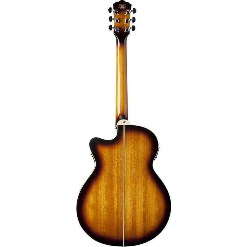 Washburn EA15ATB Festival Series Mini Jumbo Acoustic-Electric Guitar Tobacco Sunburst image 2