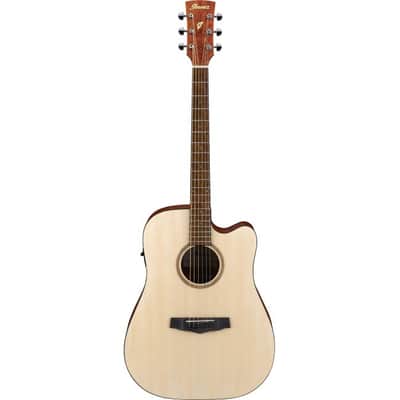 IBANEZ PF10CE-OPN Dreadnought Elektro-Akustik-Gitarre open pore natural image 1