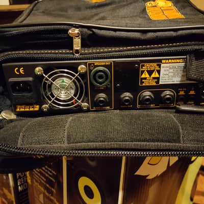 Markbass Little Mark III 500-Watt Bass Amp Head 2016 - Black / Yellow image 2
