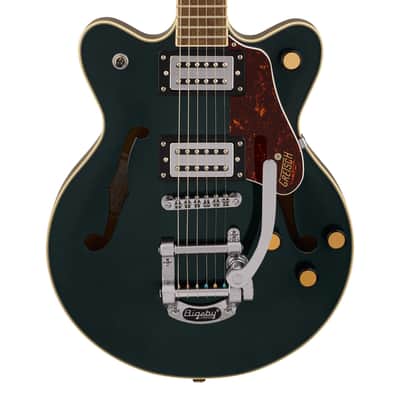 Used Gretsch G2655T Streamliner Center Block Jr. DC w/Bigsby - Cadillac Green image 1