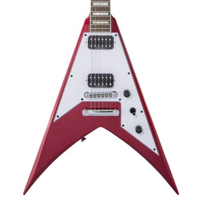 Used Jackson X Series KVXT Scott Ian Signature King V Guitar Candy Apple Red image 1
