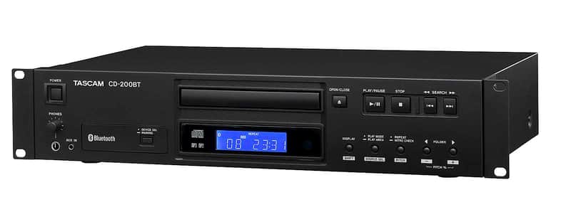 Tascam - CD-200BT - CD Player with Bluetooth receiver image 1