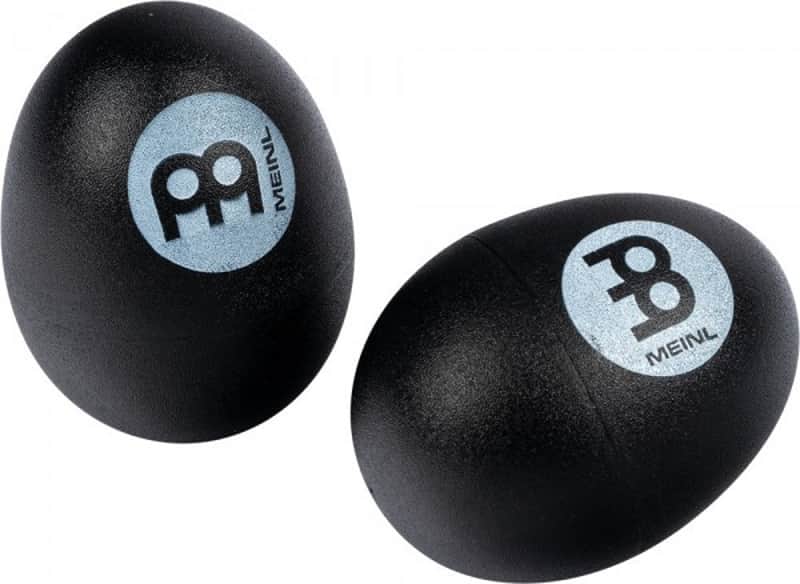 Meinl Percussion Egg Shaker Pair - Black image 1