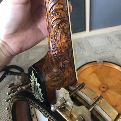 Stunning Vega Vegaphone / Tubaphone  Artist  Tenor Banjo c.1926 (94 years old!) image 2
