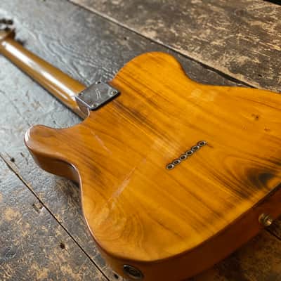 Fender Telecaster '52 Reissue Vintage FujiGen E-Serial 1988 Charcoal Burst w/ Hardcase image 5