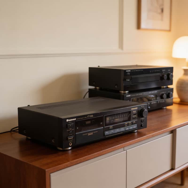Pioneer CT-333 Rare Vintage Cassette Deck Working Stereo Hi-Fi Warranty image 1