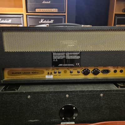 Marshall 1959SLP MK II Reissue 2-Channel 100-Watt Guitar Amp Head Black image 4