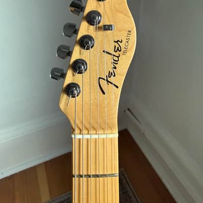 Fender American Elite Telecaster with Maple Fretboard Champagne image 3