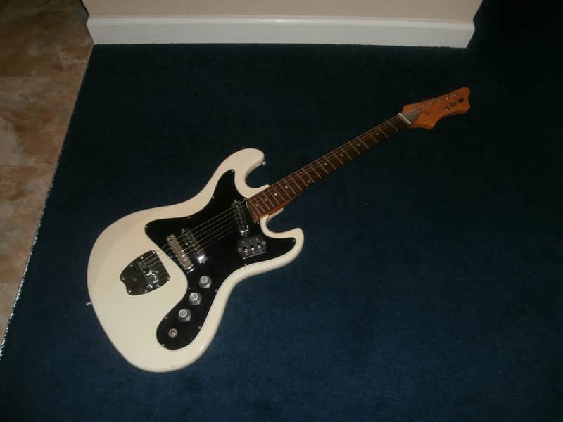 Vintage 1966 Pleasant (Dyko) SEV 218 Electric Guitar! Teisco, Kawai Made! image 1