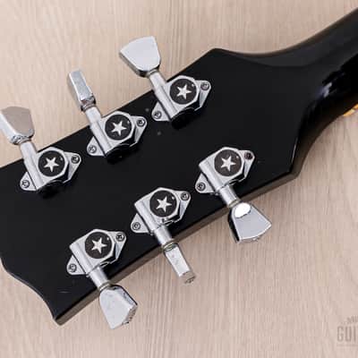 1974 Greco S-55 Vintage Hollowbody Guitar ES-175-Spec Sunburst w/ Embossed Pickups & Case, Japan Fujigen image 5