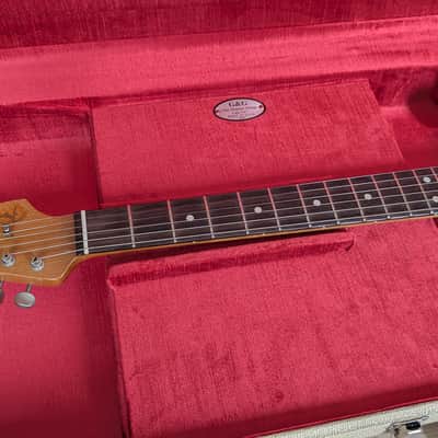 Fender Custom Shop Masterbuilt 1963 Stratocaster – Greg Fessler 2023 - Relic 3-Tone Sunburst image 3