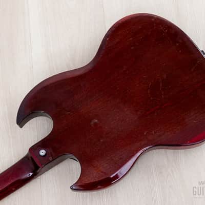 1972 Gibson SG-100 Cherry Vintage Guitar 100% Original w/ Case, Receipt & Hangtag image 15