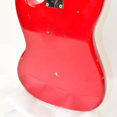 Vintage 1965 Fender Mustang Electric Guitar, Dakota Red w/ Case image 18