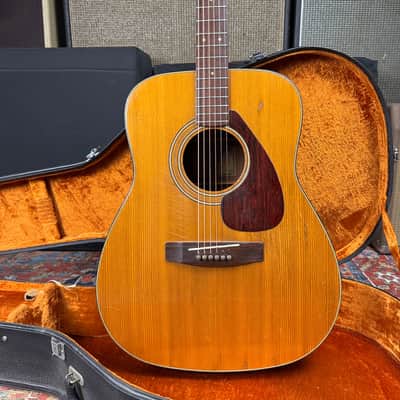 1972 Yamaha FG-160 Wide Nut Acoustic w/Vintage Yamaha Hard Case image 1