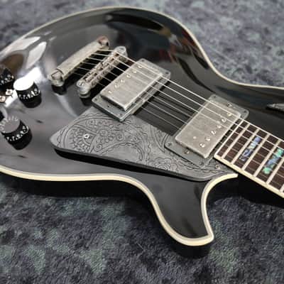 Michael Kelly Patriot Custom Single Cut 2010s - Black Vapor Aged Relic Hardware Modified image 1