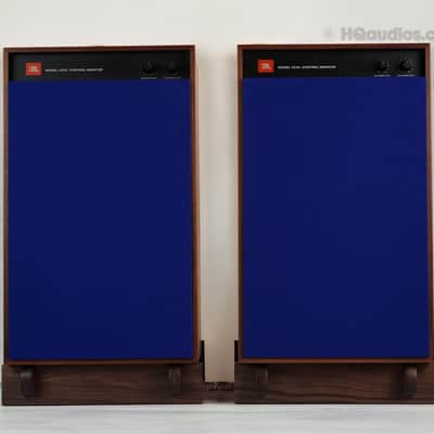 JBL 4312A Control Monitor Speakers Pair – Restored Walnut Cabinets – 1 Year Warranty image 2