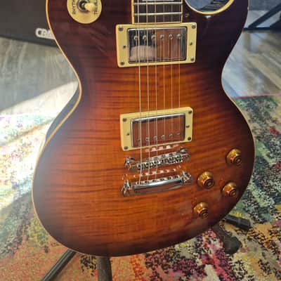 Epiphone Les Paul Standard Korea W/hardcase 2001Vintage Sunburst image 2