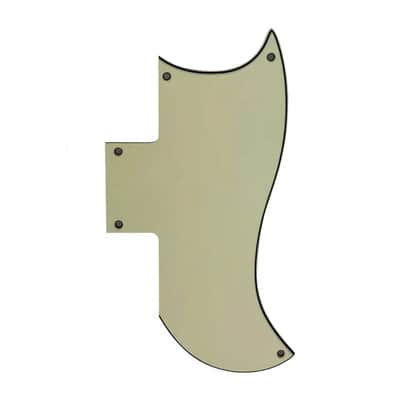 Gibson SG 61' Reissue Half Face Pickguard - 3-Ply Mint Green image 1