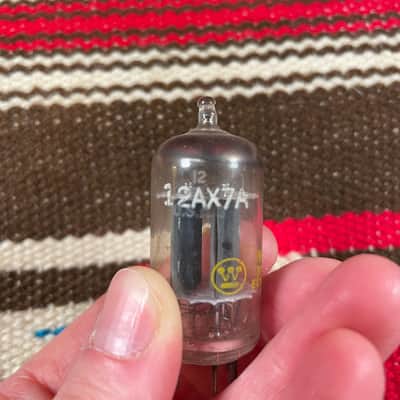 Vintage 1966 Westinghouse 12AX7A Preamp Tube 12AX7 Valve #58 image 5