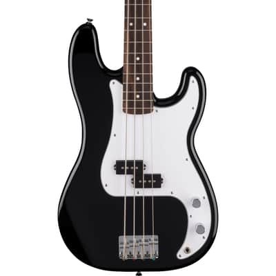 Fender Standard Precision Bass LRL Black - 4-String Electric Bass image 3
