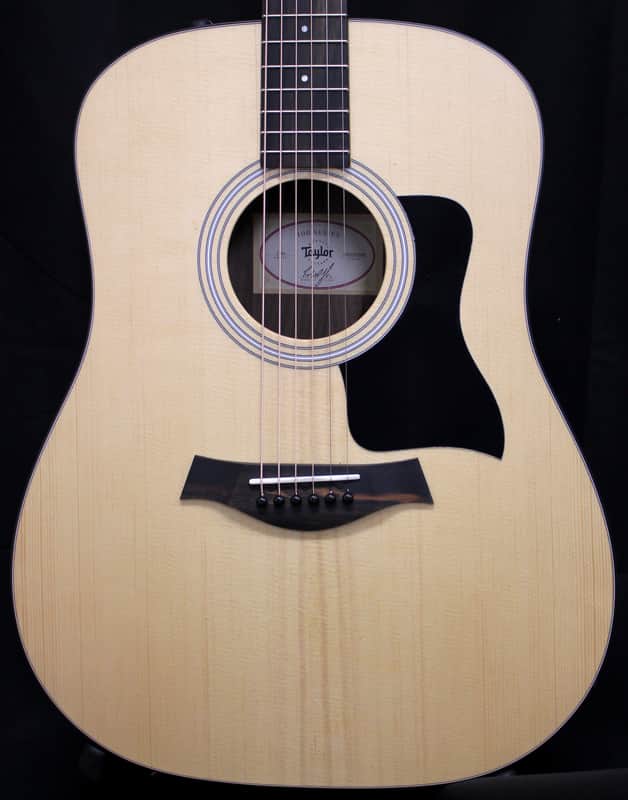 2023 Taylor 110e Dreadnought Acoustic Electric Guitar Natural w/Soft Case image 1