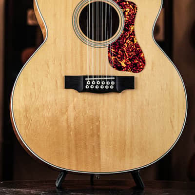 2022 Guild Westerly Collection F-2512CE Deluxe maple blonde image 1