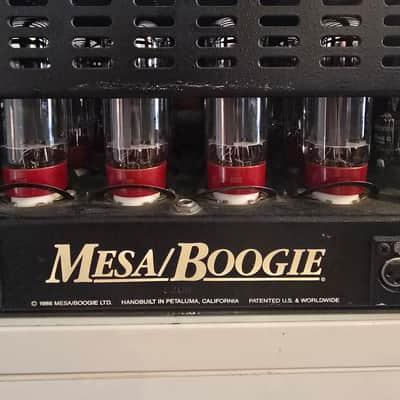 Mesa Boogie Strategy 400 2-Channel 200-Watt Power Amplifier 1980s Black image 7