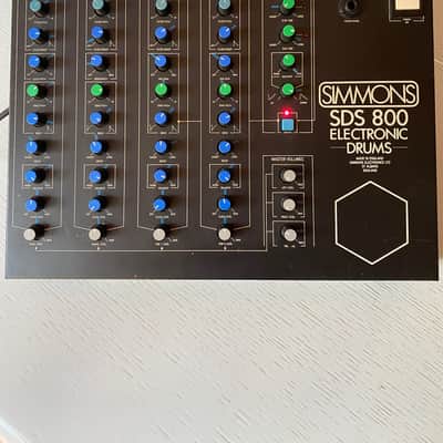 Simmons SDS-800 4-Voice Vintage Analog Drum Synth / Drum Module + Valpower MIDI-to-Gate image 1