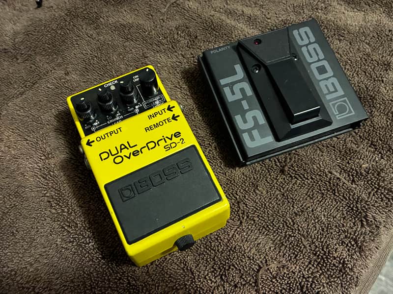 最終価格 早い者勝ち BOSS DUAL OverDrive SD-2 Boss SD-2 Dual