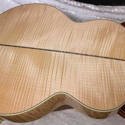 NEW ! Gibson SJ-200 Standard - Custom Shop - Dealer Select - Super RARE - Green Top - Authorized Dealer - AAAAA Flamed Natural Maple Back & Sides - G07203 image 20